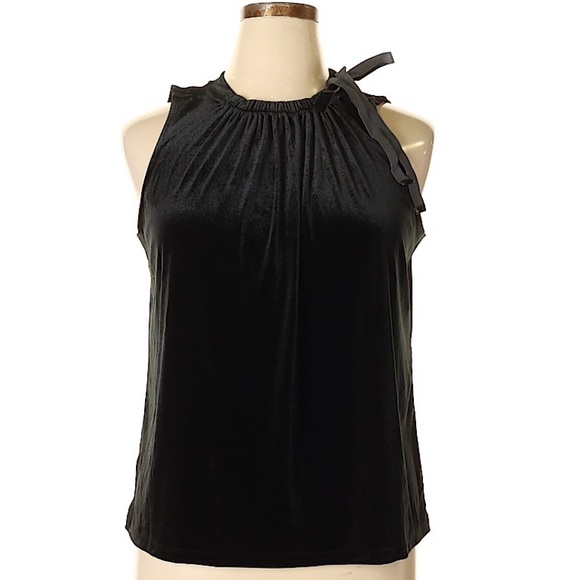 ANN TAYLOR Velvet Top - Picture 4 of 4